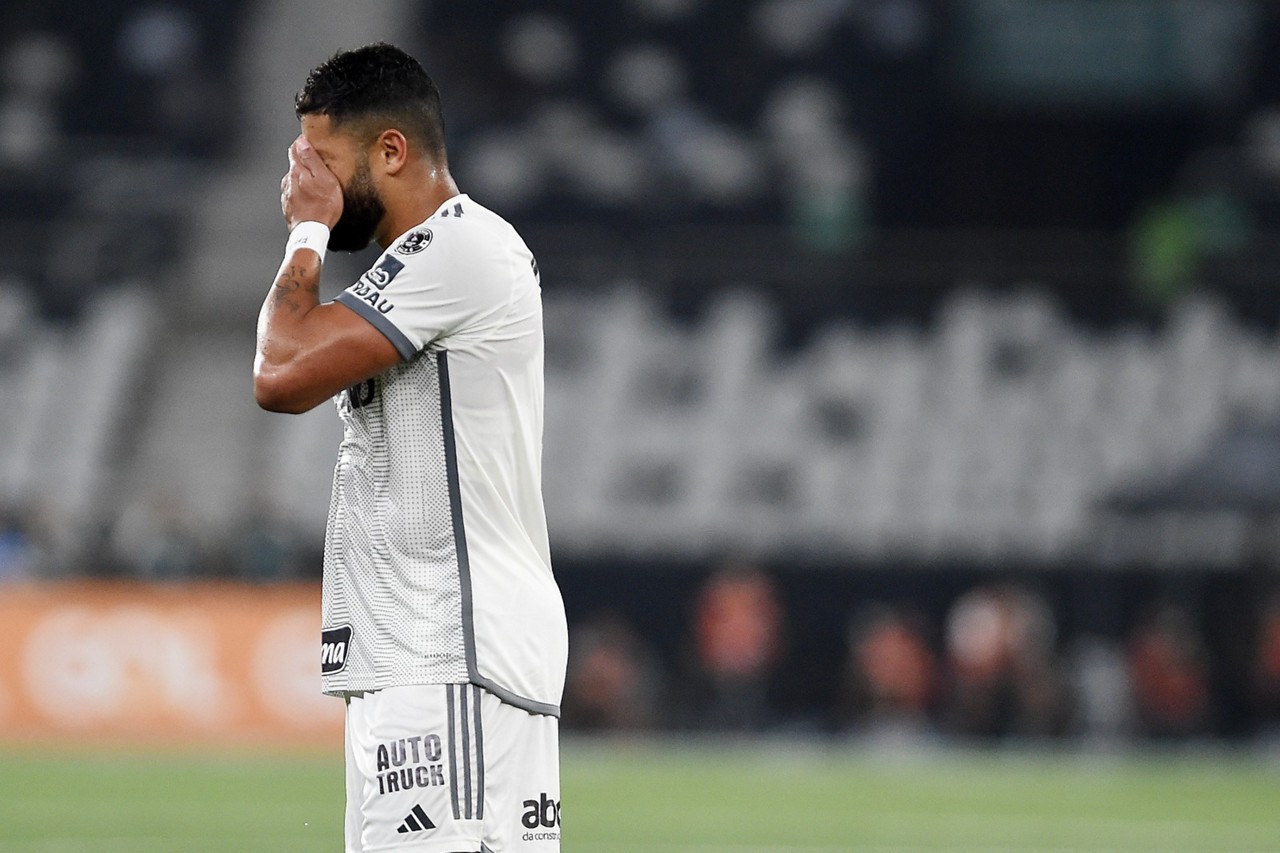 Hulk, atacante do Galo, já apresentou esse mesmo problema na panturrilha 