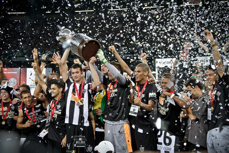 Atlético conquistou o título inédito na Libertadores de 2013 ao vencer o Olimpia na final