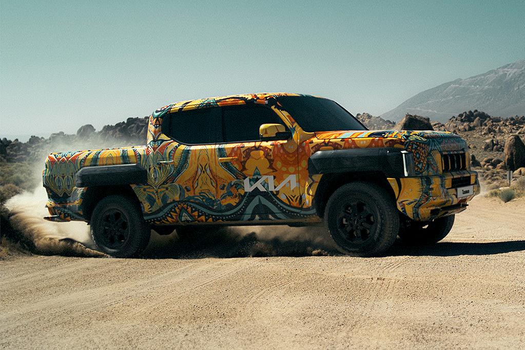 Kia Tasman ainda não foi completamente revelada pela marca coreana