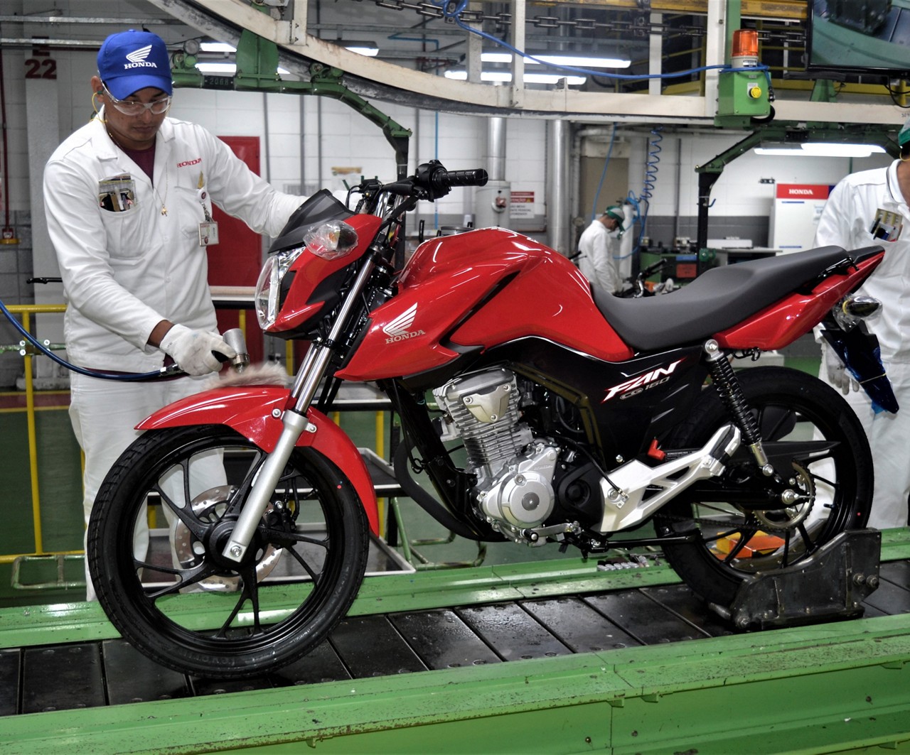 Produção de motos no Brasil atinge a melhor marca dos últimos 12 anos no 1º semestre de 2024