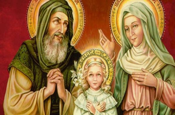 São Joaquim e Santa Ana eram pais de Maria e avós de Jesus Cristo