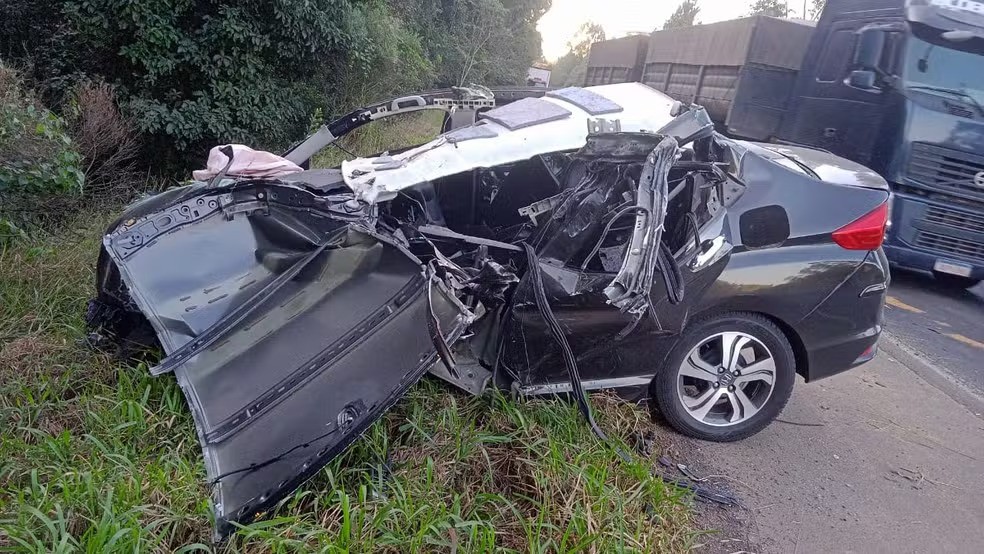 Homem suspeito de matar esposa e postar sobre o crime nas redes sociais dela morre em acidente no Paraná