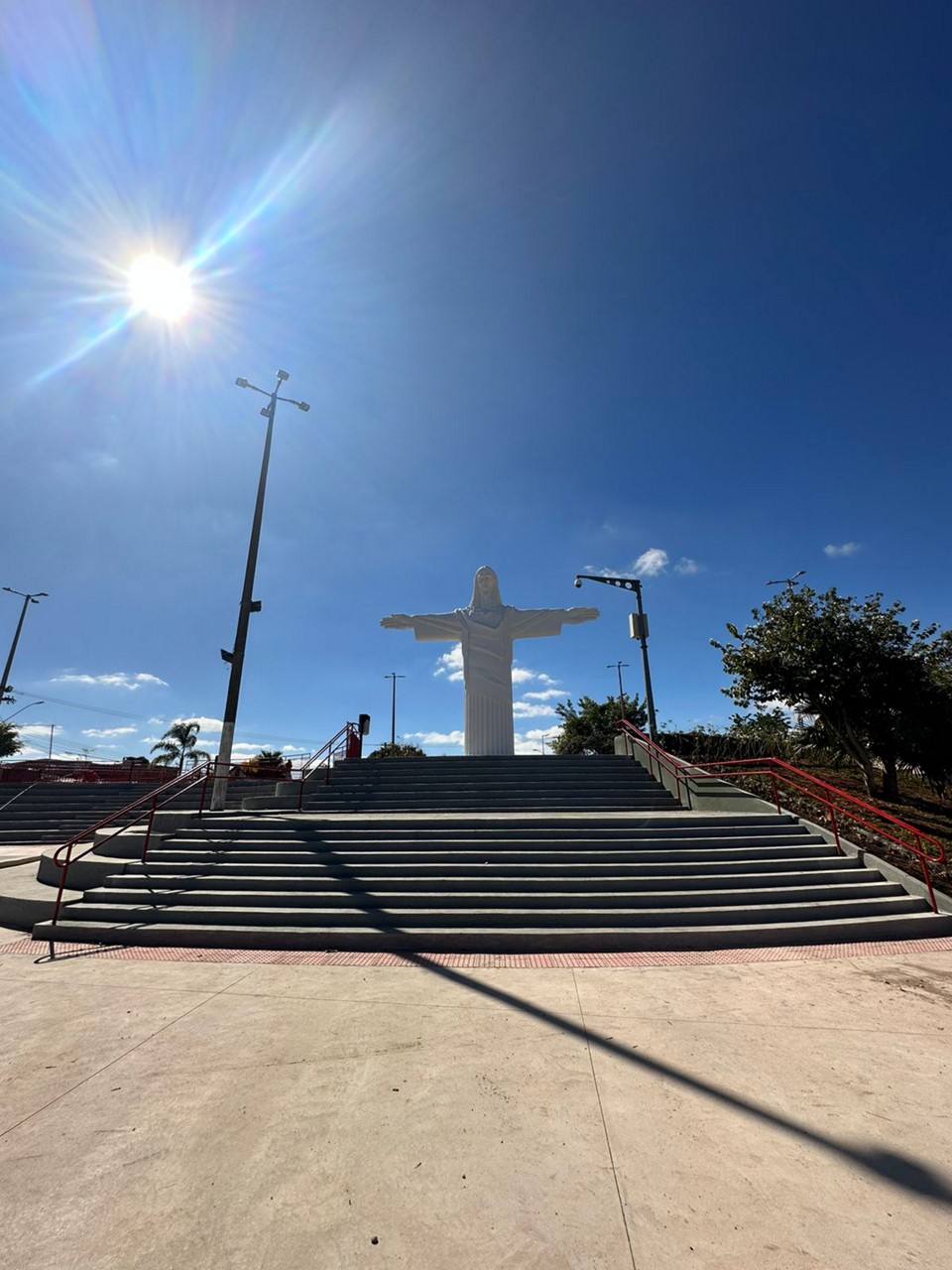 A Praça do Cristo é um dos pontos turísticos do Barreiro