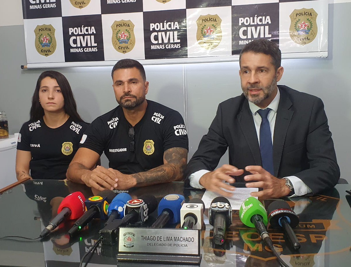Coletiva sobre a operação Blot 