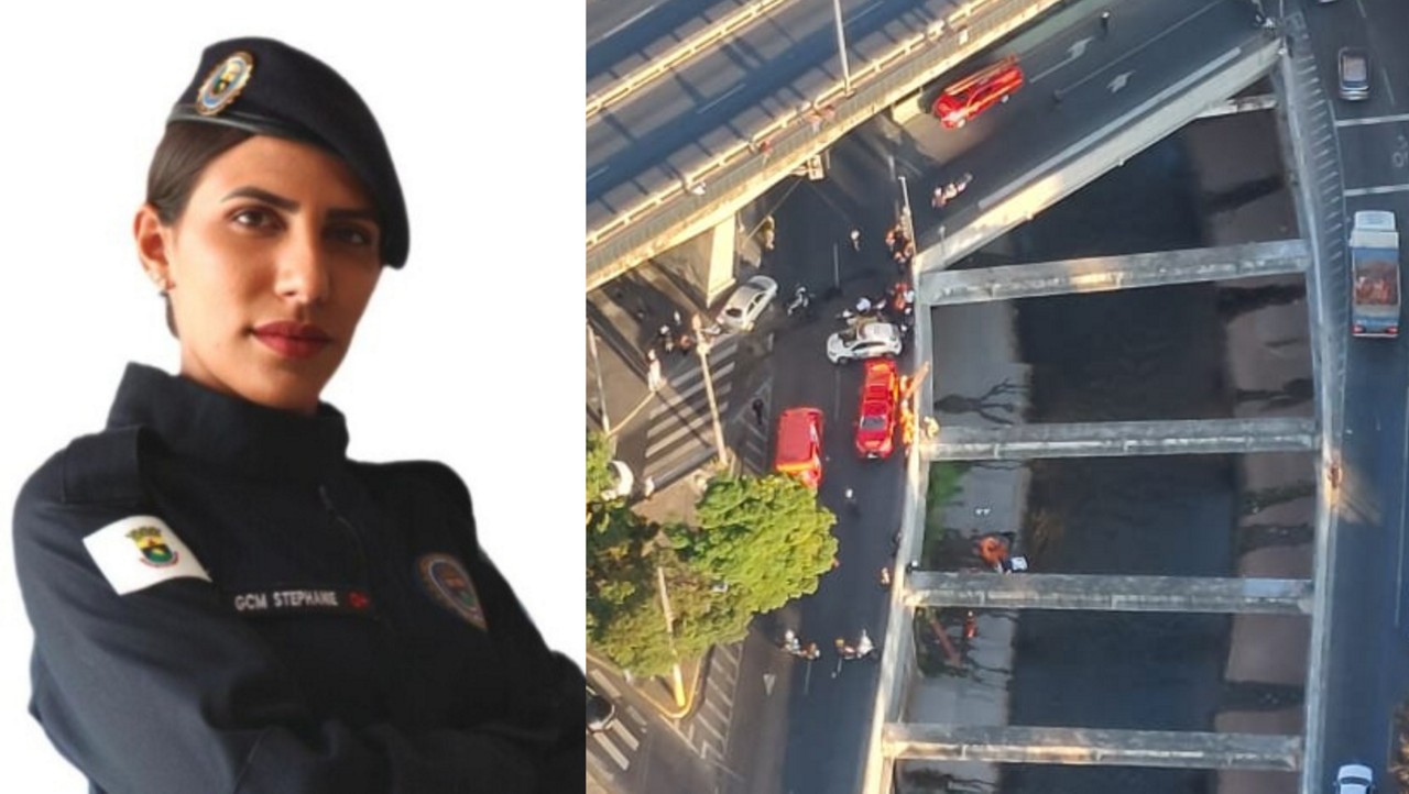  Stephanie Regina Santos Quintão, de 28 anos, caiu dentro do leito do rio Arrudas