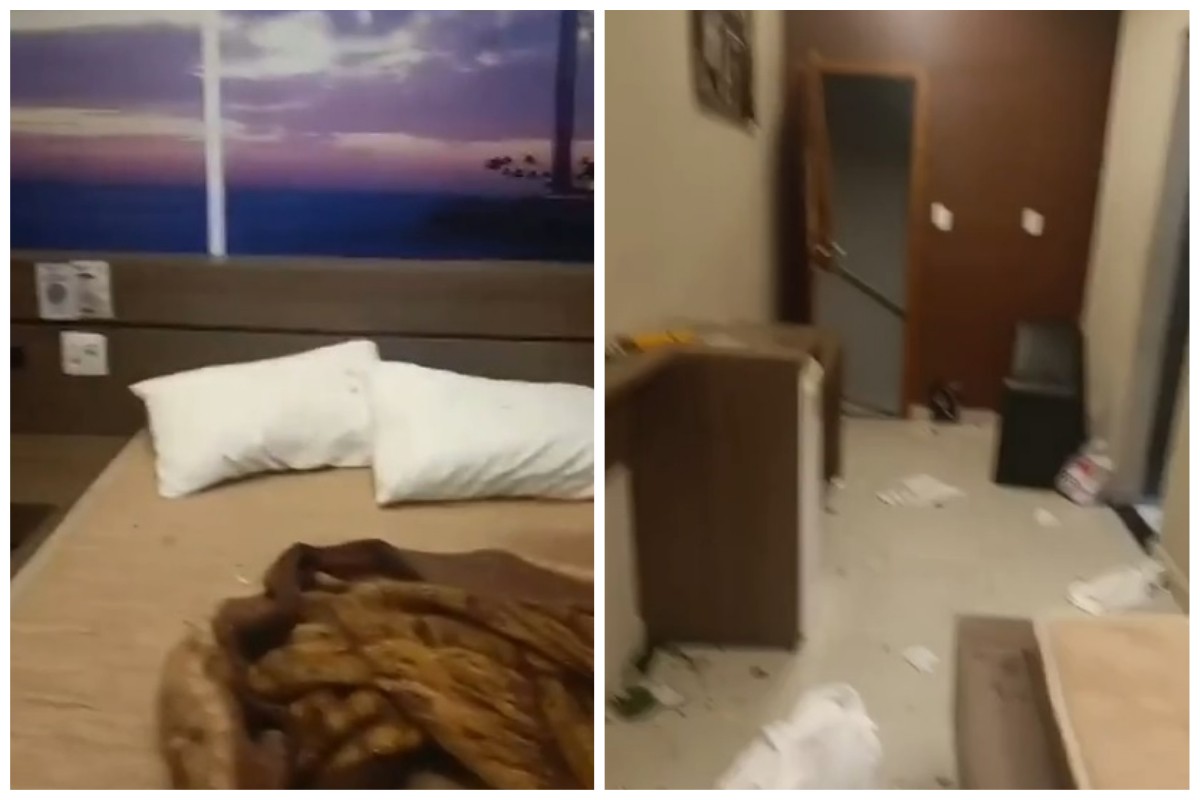 Prejuízo ficou próximo de R$ 3 mil, segundo a gerente do motel 