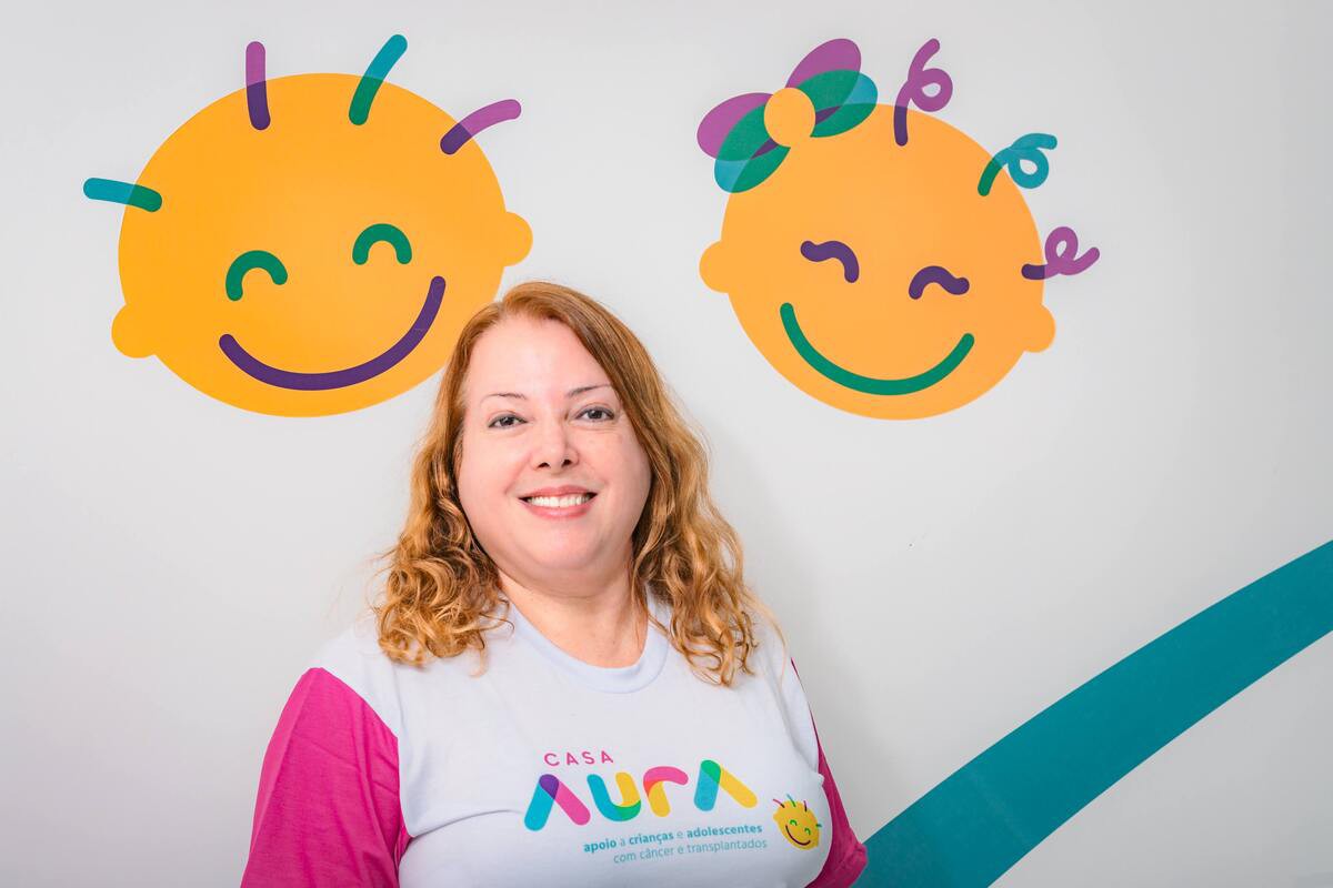 Rosilanda Franco, coordenadora de telemarketing da Casa de Apoio Aura