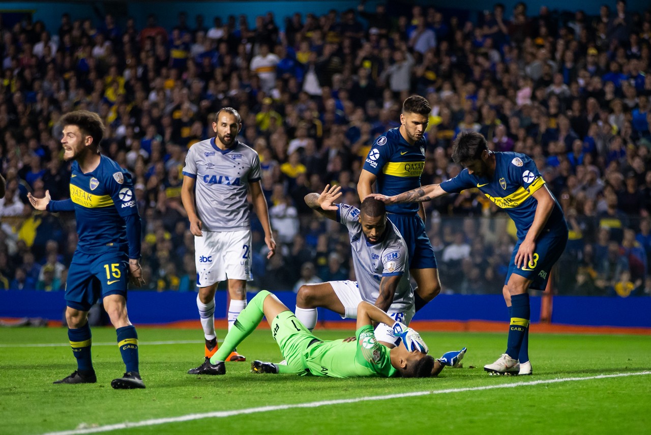 Cruzeiro e Boca Juniors se enfrentaram pela última vez na Libertadores de 2018