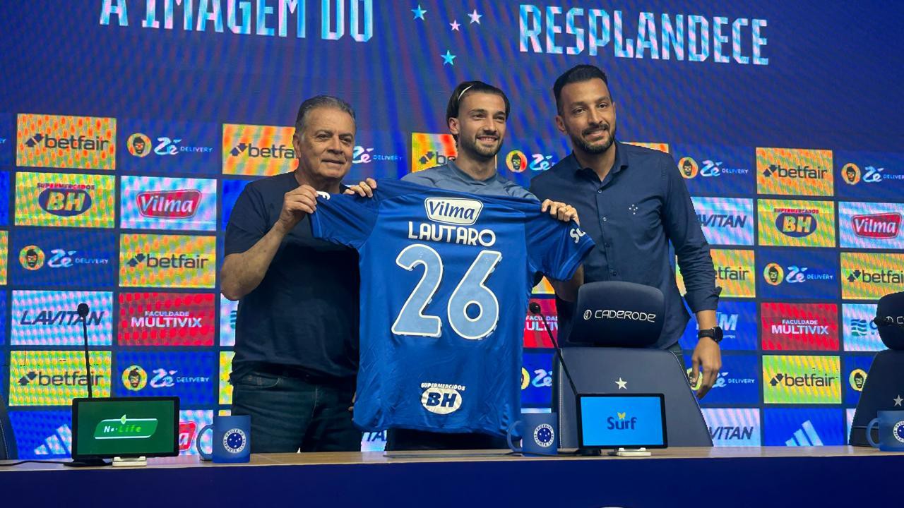 Lautaro vestirá a camisa 26 no Cruzeiro