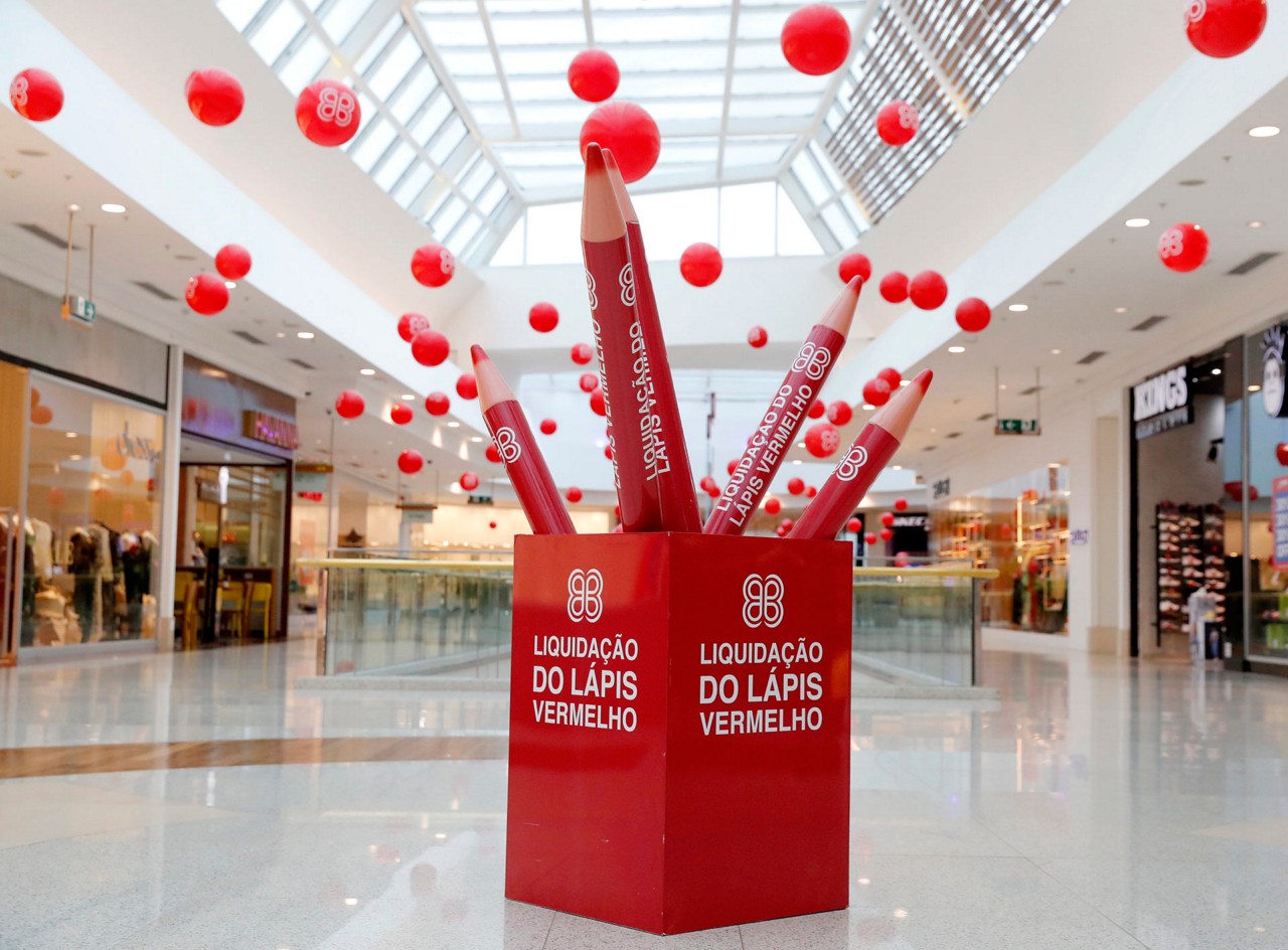 Em julho, os shoppings Multiplan sempre realizam a Liquidação do lápis Vermelho