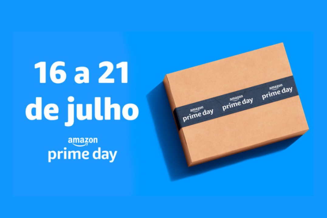Prime Day da Amazon, entre os dias 16 e 21 de julho, promove série de descontos em milhares de produtos
