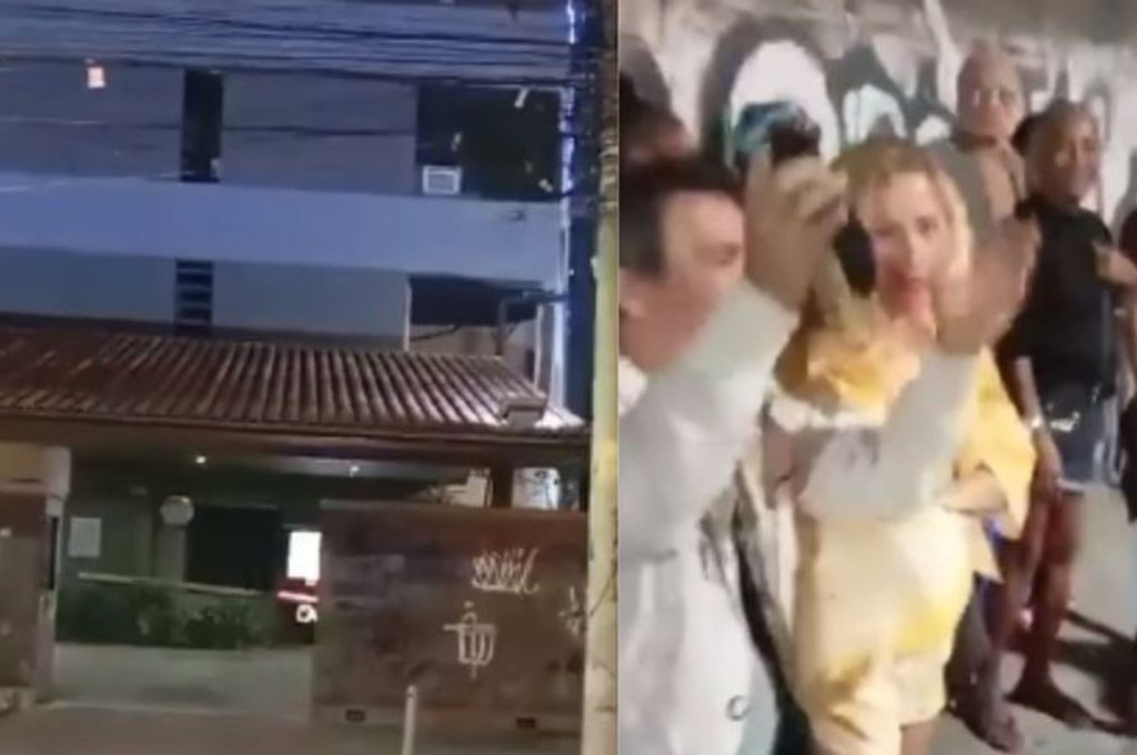 Homem chama plateia para flagrar namorada 