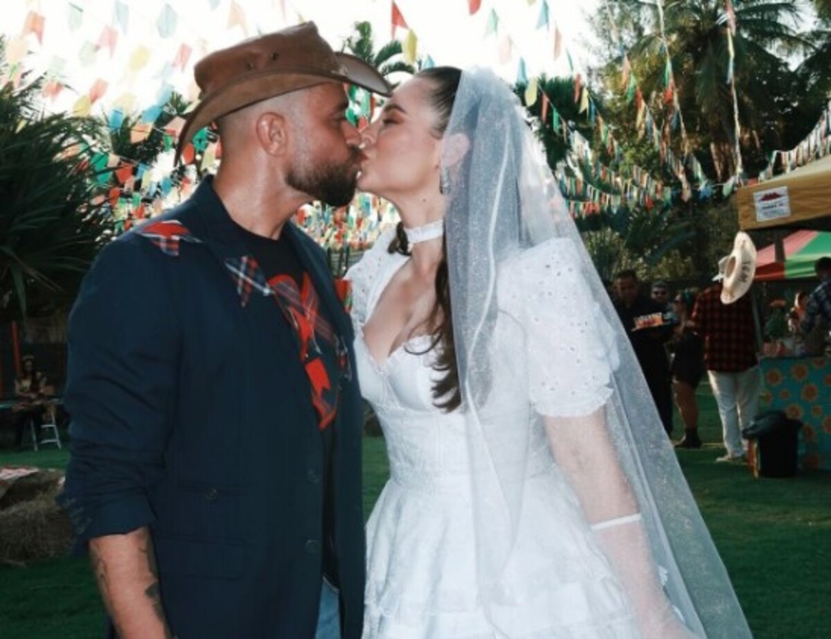 Paolla Oliveira e Diogo Nogueira estão juntos desde 2021