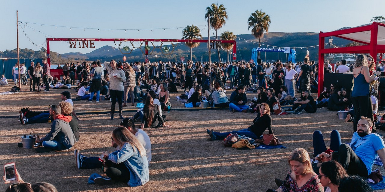 Foto registra movimento no Festival de Inverno de Nova Lima, que completa 10 anos em 2024 | Foto: Bruno Soares/Dibbra/Divulgação