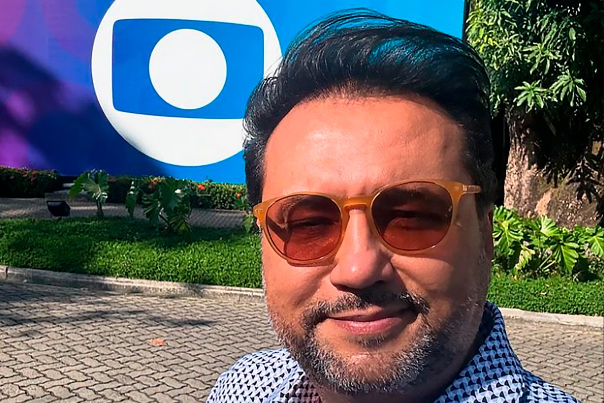 Geraldo Luís nos Estúdios Globo