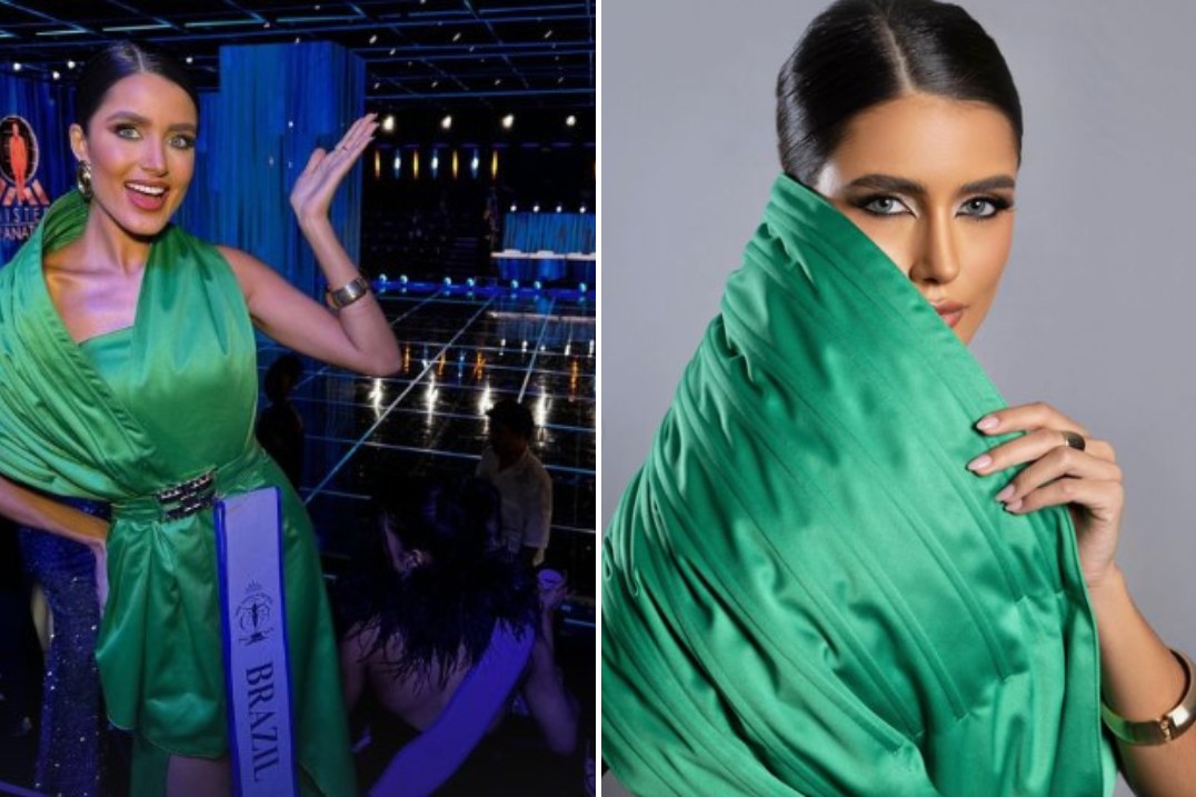 Isa Murta, na Polônia, para concorrer ao Miss Supranational Brasil 2024
