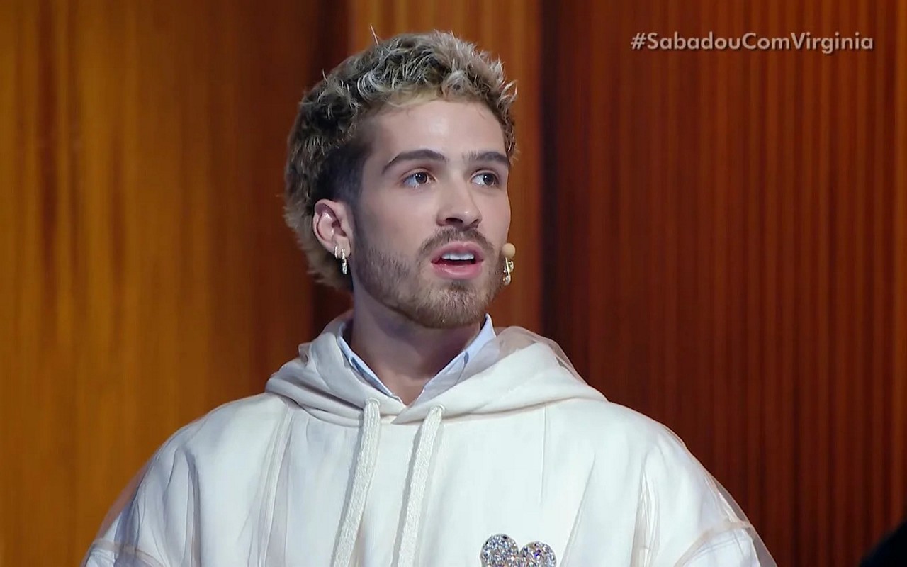 João Guilherme participou do 'Sabadou com Virginia' do último sábado (27/09)