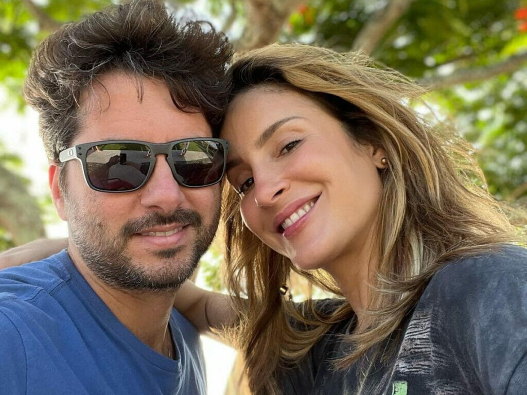 Márcio Pedreira e Claudia Leitte