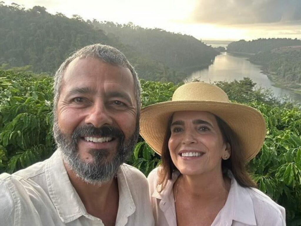 Marcos Palmeira e Malu Mader como José Inocêncio e Aurora
