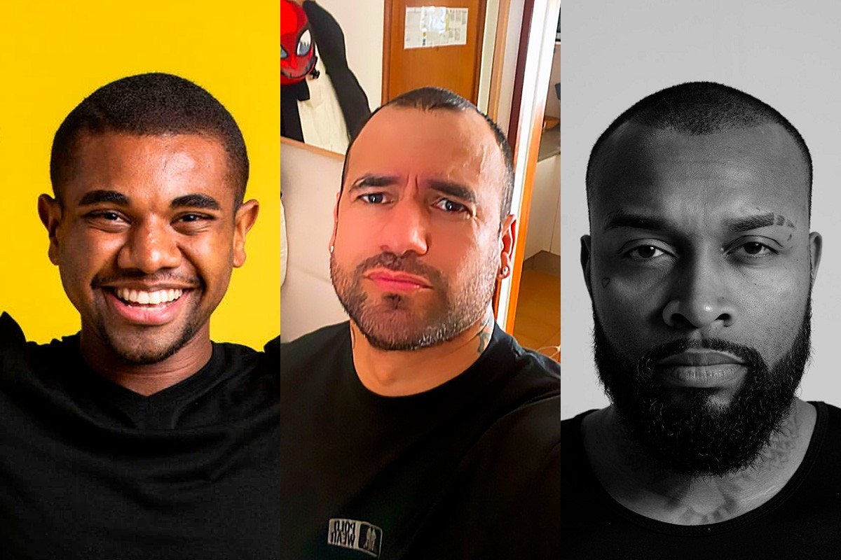Davi Brito, Hadson Nery e Nego Di