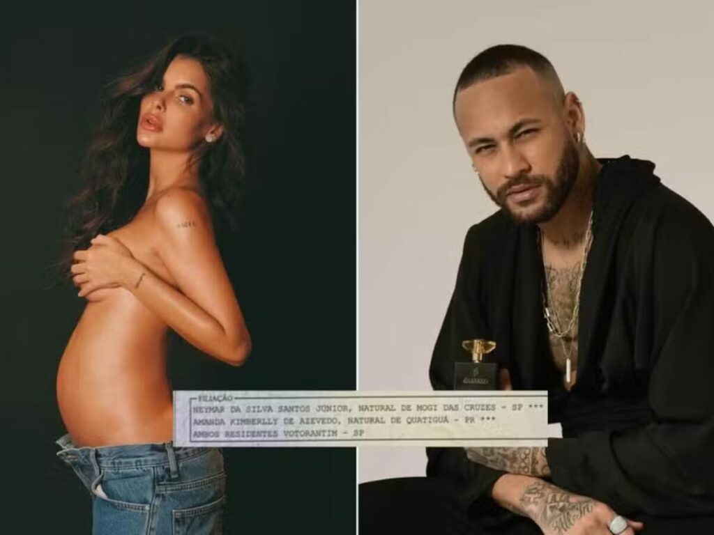 Amanda e Neymar - Reprodução/ Instagram 