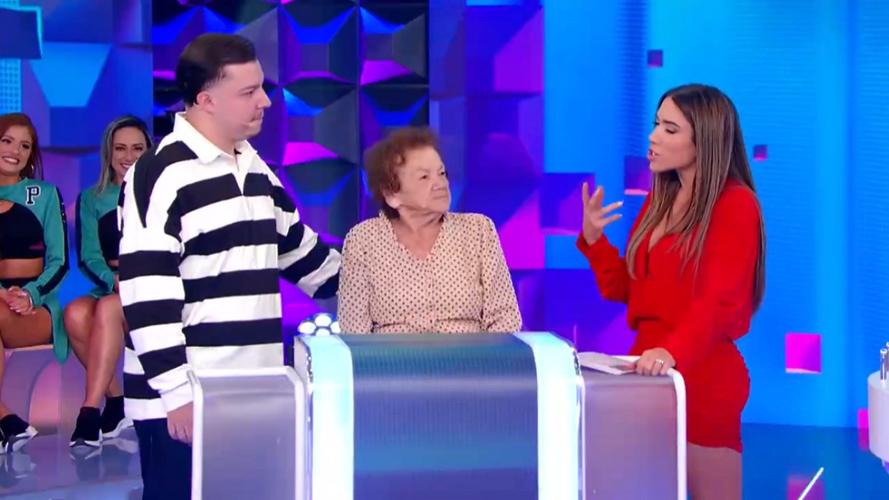 Patrícia Abravanel no Programa Silvio Santos