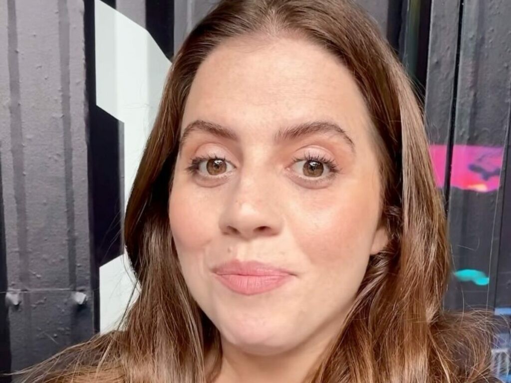 A apresentadora Tati Machado