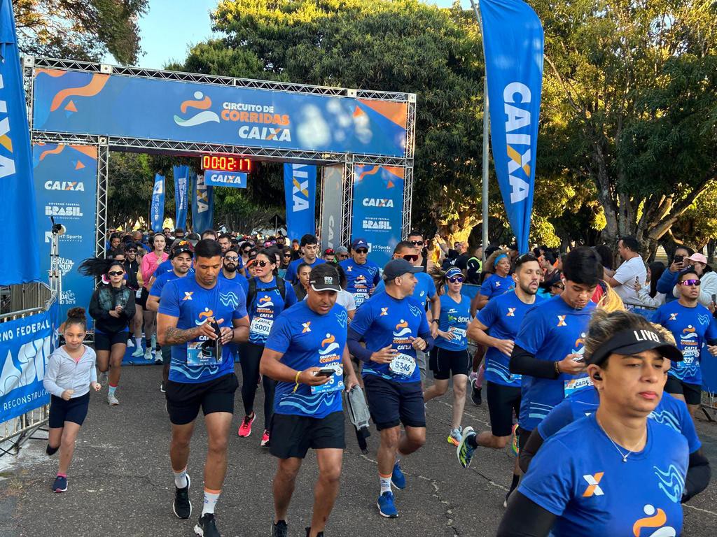 Largada da prova de abertura do Circuito realizada em Brasília