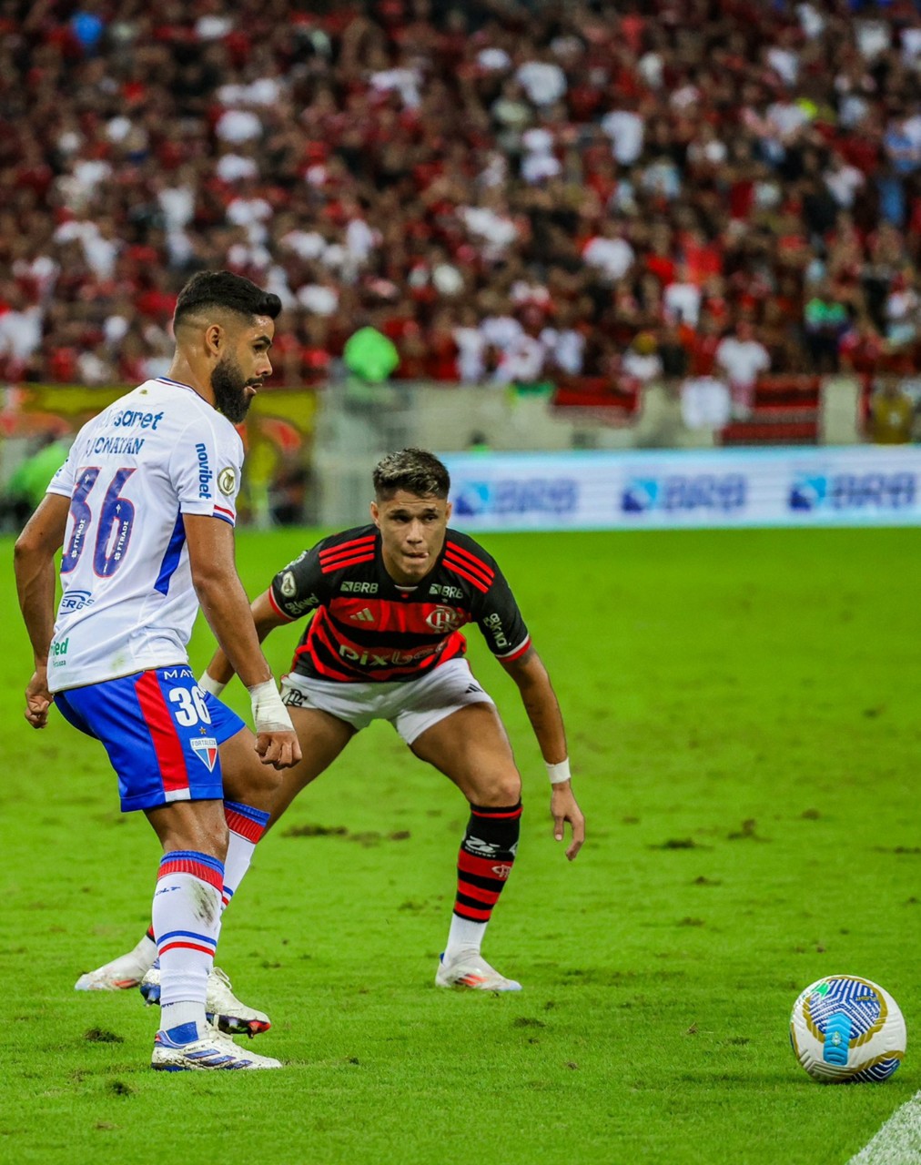 Flamengo foi derrotado pelo Fortaleza no Maracanã, no Rio de Janeiro