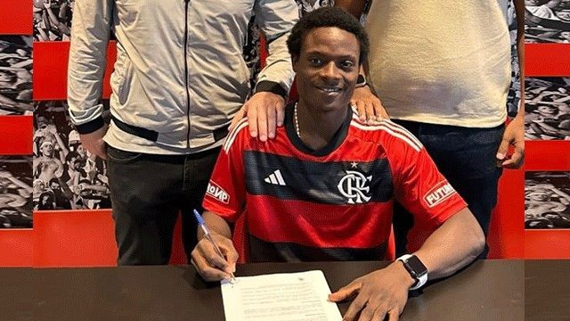 Nigeriano Shola é um dos atletas africanos do Flamengo