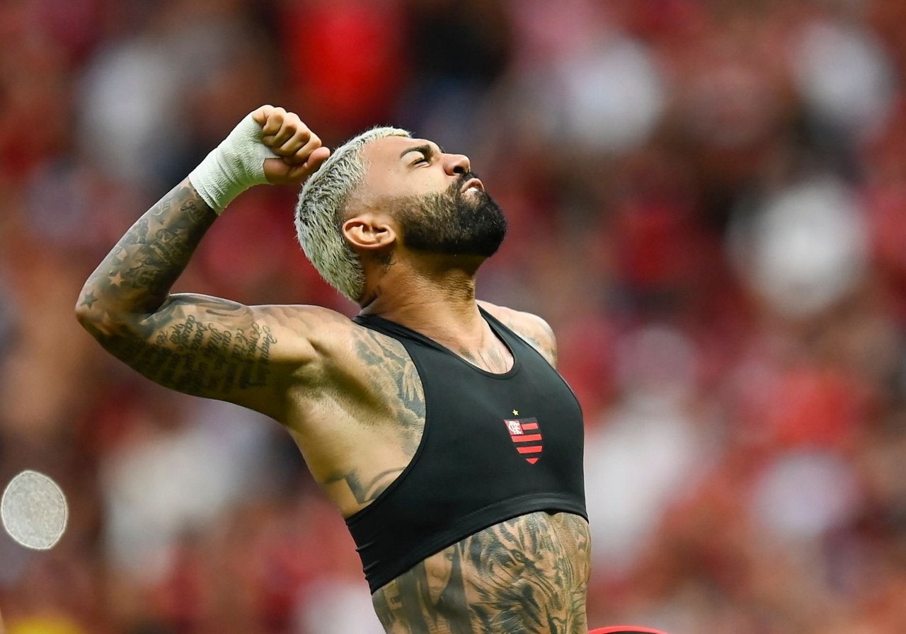 Gabigol marcou segundo gol da partida