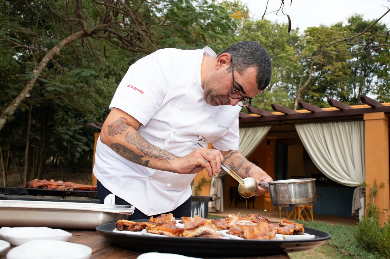 Jefferson Rueda assina menu temporário na Guaspari, em Espírito Santo do Pinhal