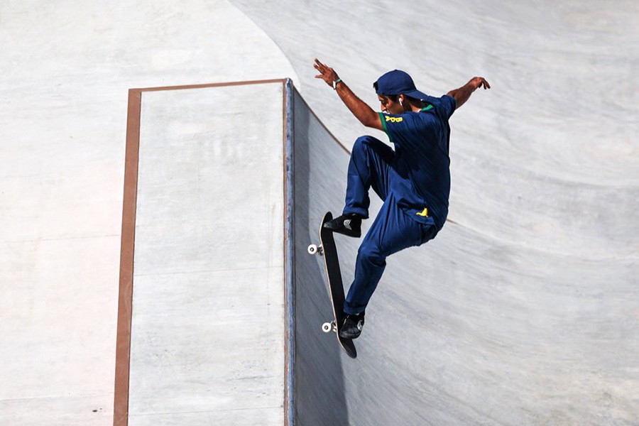 Kelvin Hoefler foi medalha de prata nas Olimpíadas de Tóquio-2020