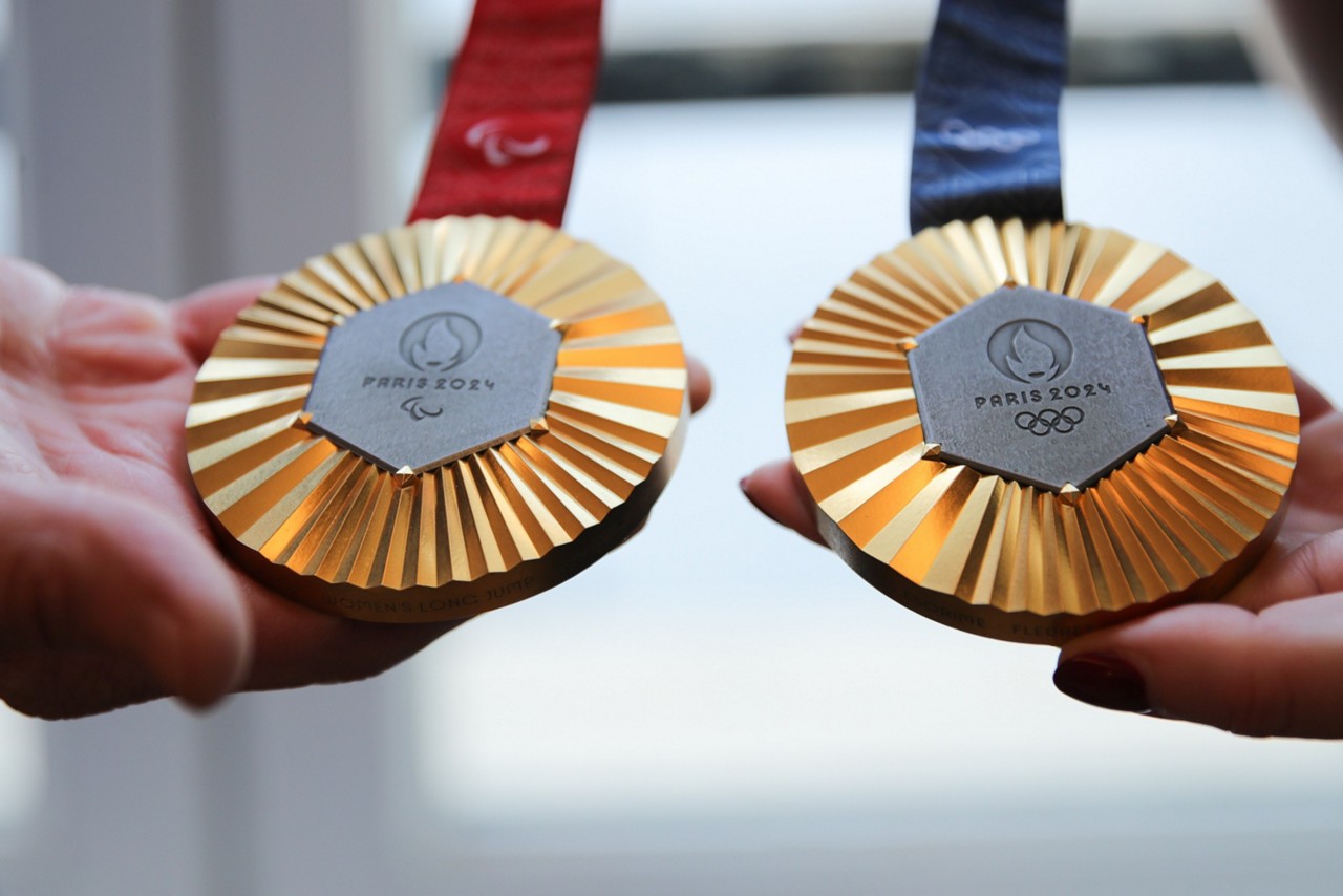Medalhas Olimpicas dos Jogos de Paris