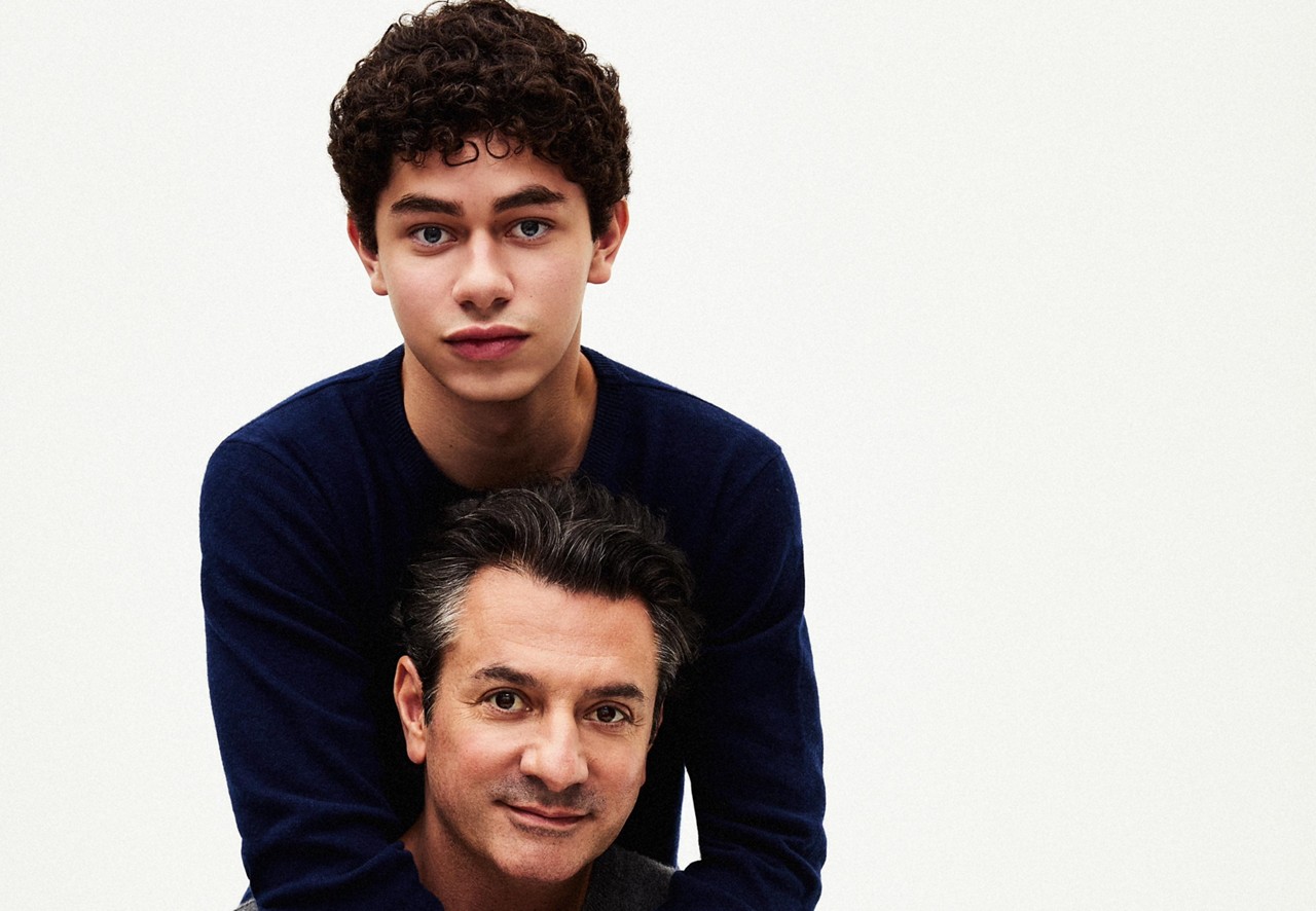 Bruno Gomide CEO e Diretor Criativo da Zak e seu filho Pedro de 17 anos que já começou a se preparar para a gestão da empresa da família.