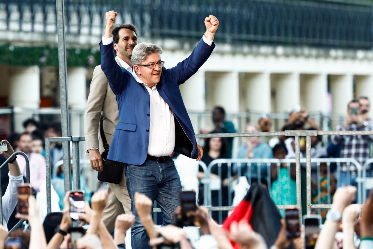 Jean-Luc Mélenchon venceu na França