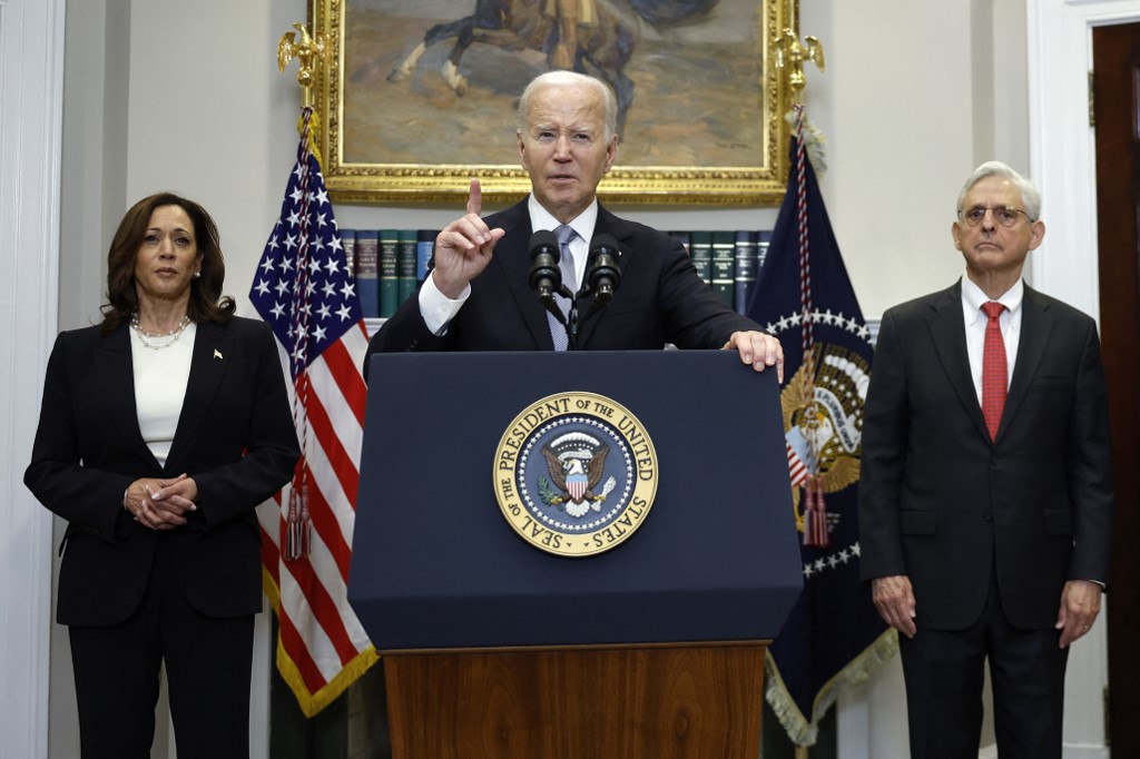 O presidente dos EUA, Joe Biden, fez um breve pronunciamento sobre o atentado contra Trump.