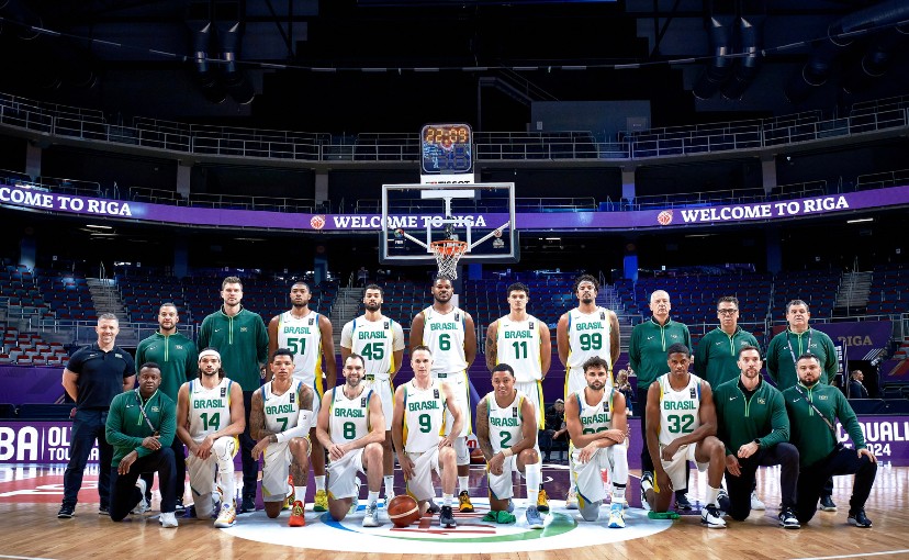 Seleção de basquete masculino é convocada para a Olimpíada de Paris-2024