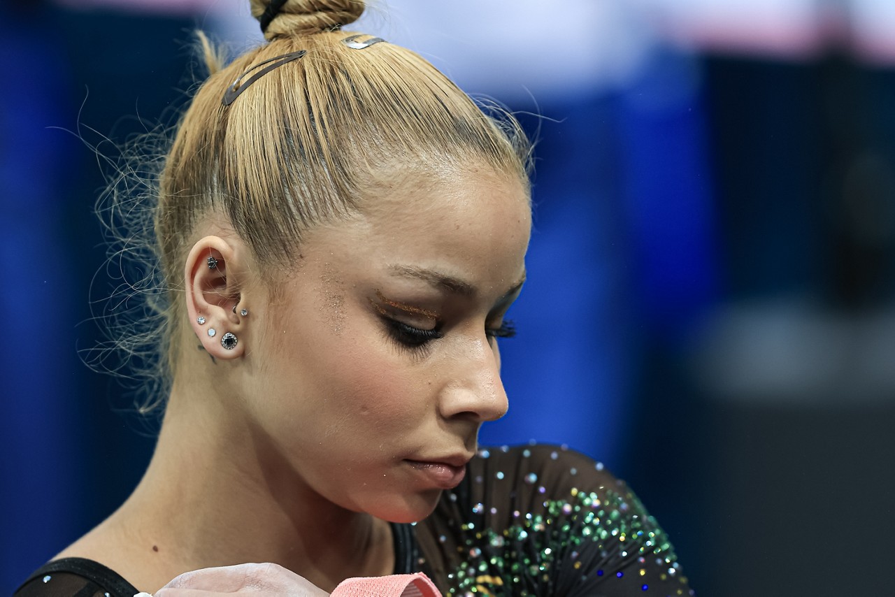 FLAVIA SARAIVA, BRAZIL, Artistic Gymnastics, PARIS 2024 Olympic Games | Paris,  | Jul 28 2024 | Brazilian Gymnastics Federation | Photo: RICARDO BUFOLIN / Panamerica Press / CBG