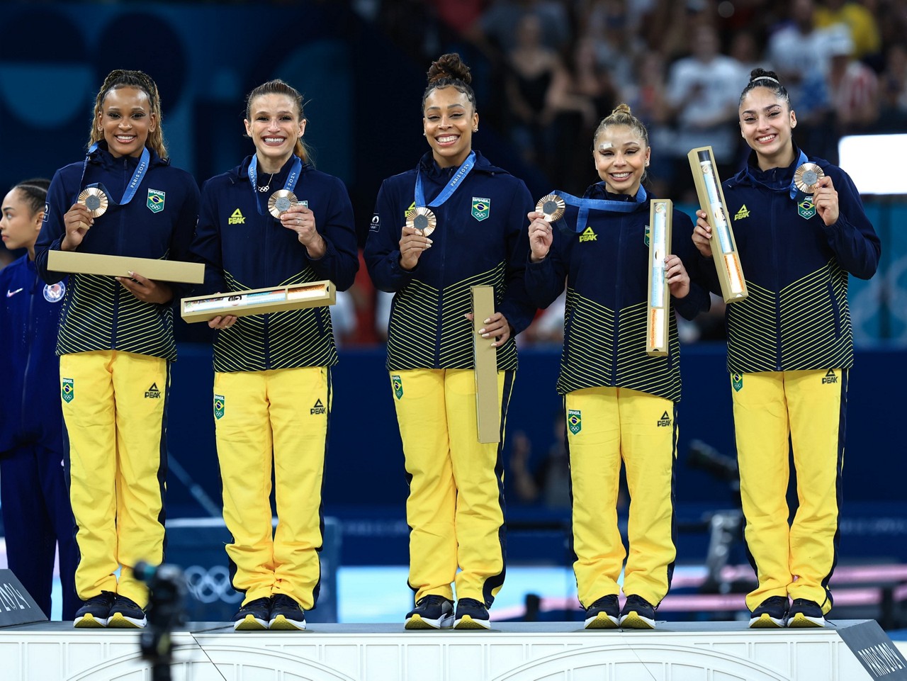 Brasil conquista medalha inédita nos Jogos Olímpicos: o bronze por equipes na ginástica 