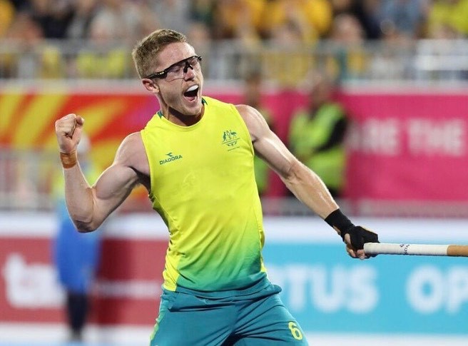 Matt Dawson, atleta australiano do hóquei na grama, amputou dedo para poder disputar a Olimpíada
