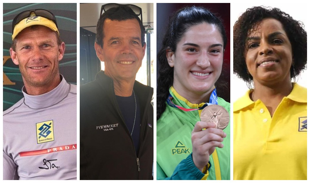 Robert Scheidt, Torben Grael, Mayra Aguiar e Fofão estão entre os maiores medalhistas olímpicos do Brasil