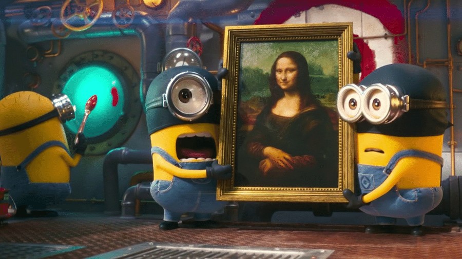 Os Minions marcaram presença na cerimônia de abertura dos Jogos Olímpicos de Paris