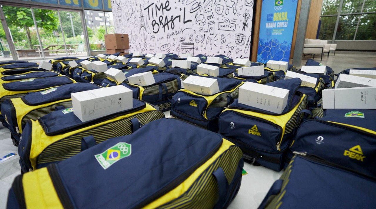 COB informou que malas com os uniformes dos atletas brasileiros serão entregues em Paris