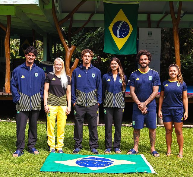 Gabriel Medina, Tati Weston-Webb,   João Chianca,  Luana Silva, Filipe Toledo e Tainá Hickel, foram os classificados para a Olimpíada de Paris 2024