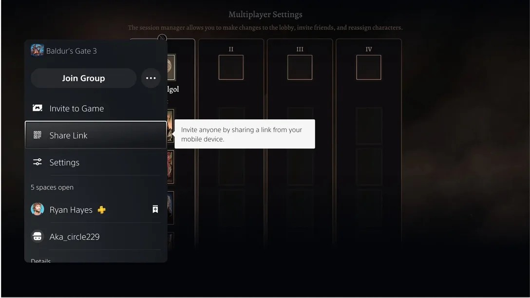 Nova funcionalidade da PlayStation permite compartilhamento de links para criar sessões de jogos online com amigos