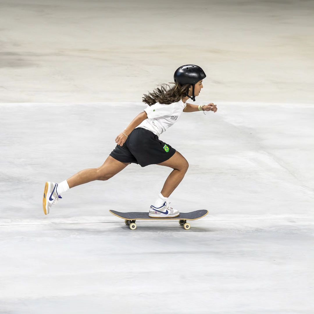 Rayssa Leal se tornou a mais jovem medalhista olímpica da história do Brasil
