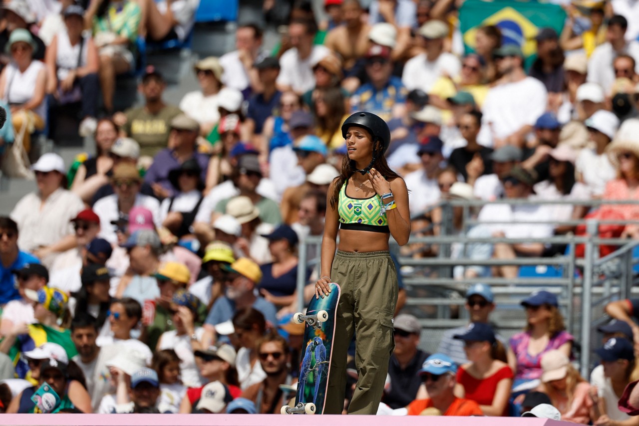 Rayssa Leal foi bronze nos Jogos de Paris