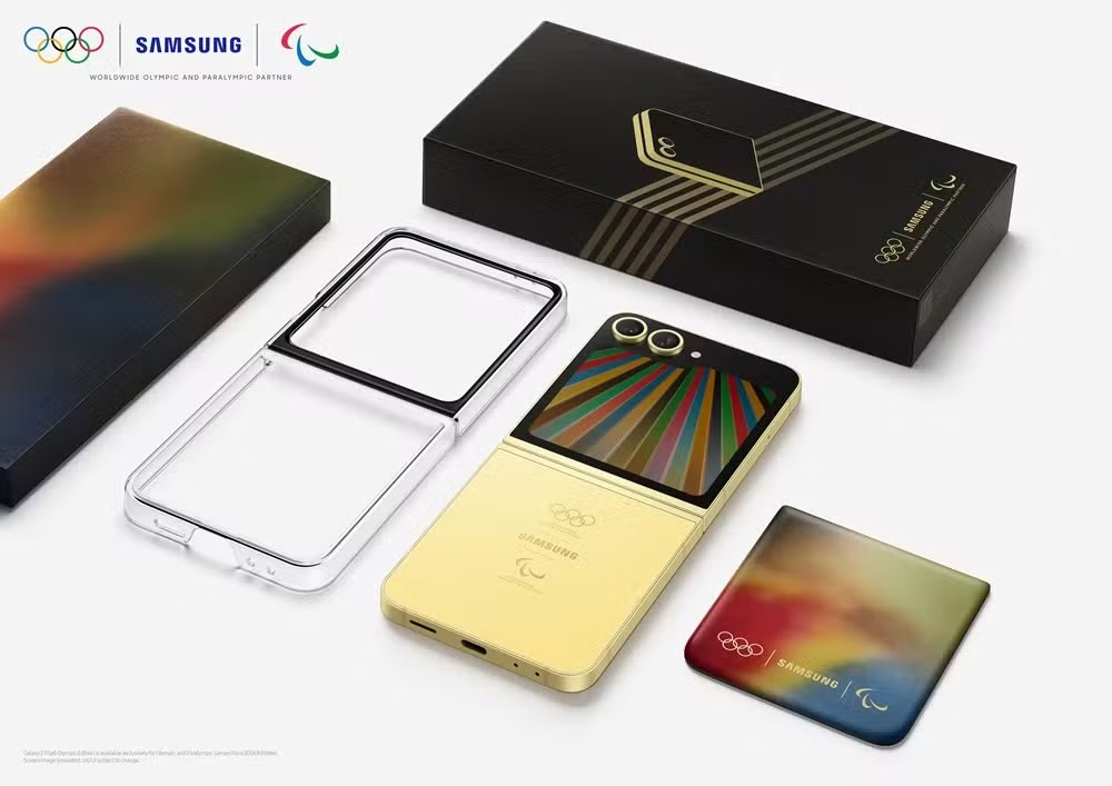 Samgung, patrocinadora oficial dos Jogos Olímpicos e Paralímpicos, presenteou cada atleta com um Galaxy Z Flip 6