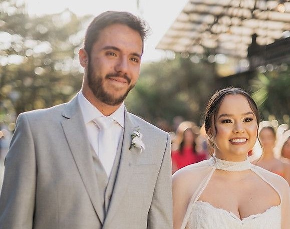 Dia 15 de junho, no Far East, Jardim Canadá, o casamento de Matheus Praxedes e da linda noiva, Bárbara de Araújo Guimarães